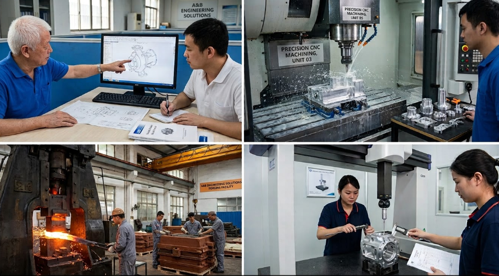 Translating Your Drawings into Real Parts: How Our Factory Works